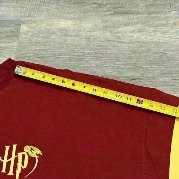 Wizarding World Harry Potter Jersey Red Pullover Longsleeve Unisex Sz XL (16/18) - Picture 14 of 16